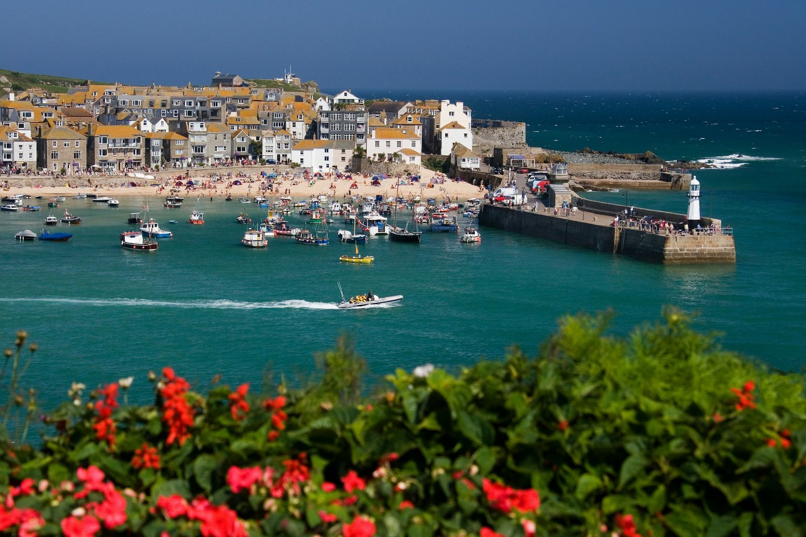 St Ives in Cornwall - United Kingdom.